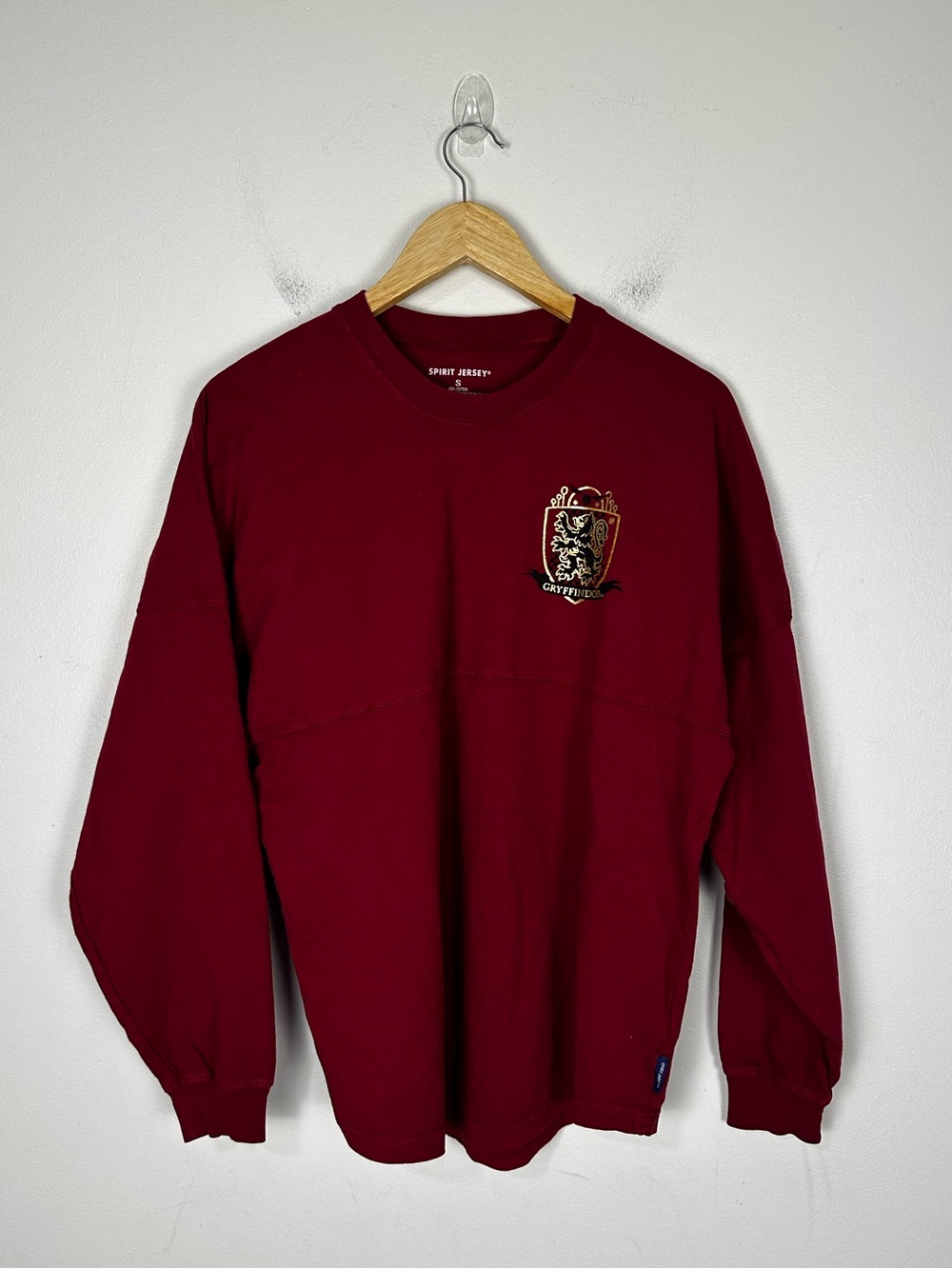 Harry Potter Gryffindor Spirit Jersey Wizarding World Long Sleeve Shirt